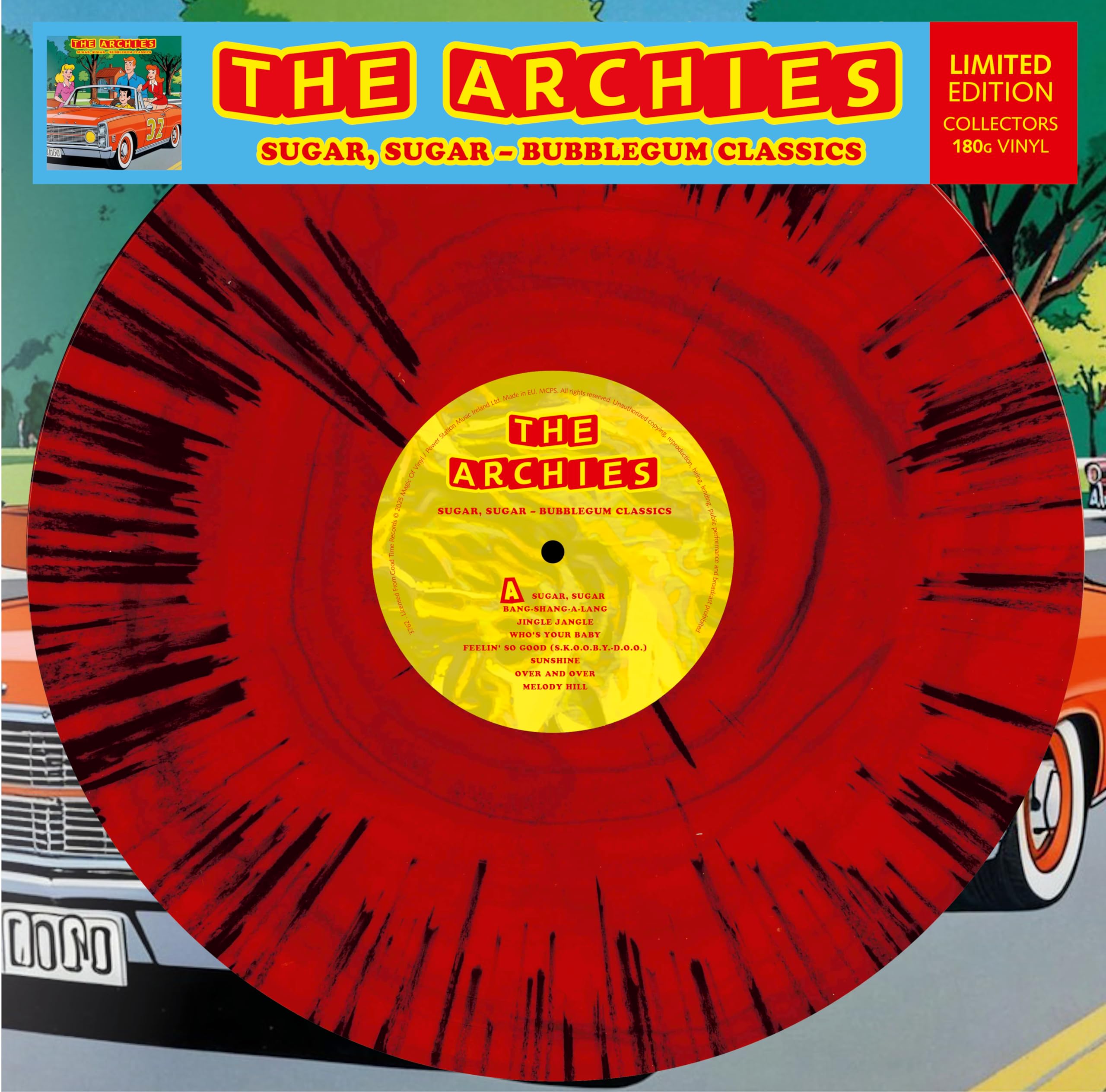 The Archies - Sugar, Sugar - Bubblegum Classics -Limitiert - 180gr. Splatter