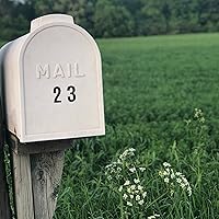 Vista 4 de 810 piezas de 10 hojas de calcomanías de vinilo para letras, calcomanías autoadhesivas para buzón, letreros, ventanas, puertas, automóviles