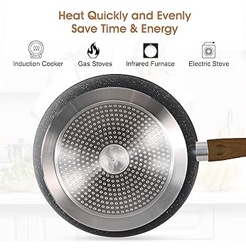 Aazon.co: Kitchen Acadey Pots And Pans Set Nonstick, 30 Pieces