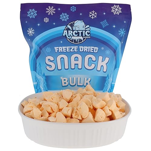 Miniatura 301 de Arctic Farms Brocas de helado liofilizadas empaquetadas y en caja, no se derrite (mezcla napolitana, 2.5 onzas)