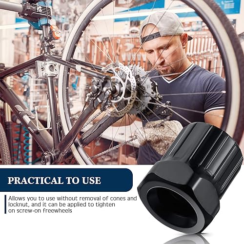 Miniatura 4 de Skylety Herramienta de extracción de rueda libre de bicicleta, herramienta de casete de reparación de casetes, accesorios de bloqueo de reparación