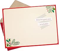 Vista 2 de Tarjeta de Navidad Hallmark (Más alegría, bondad, agradecimientos)