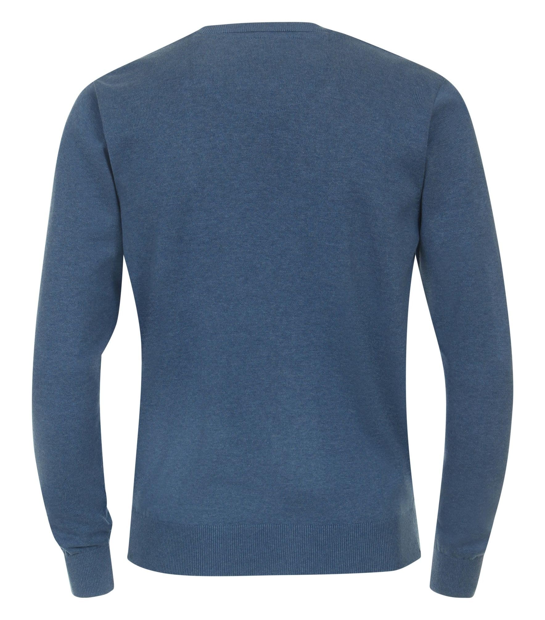 Redmond Pull Coton chiné, col Rond Grande Taille Homme Grande Taille Homme