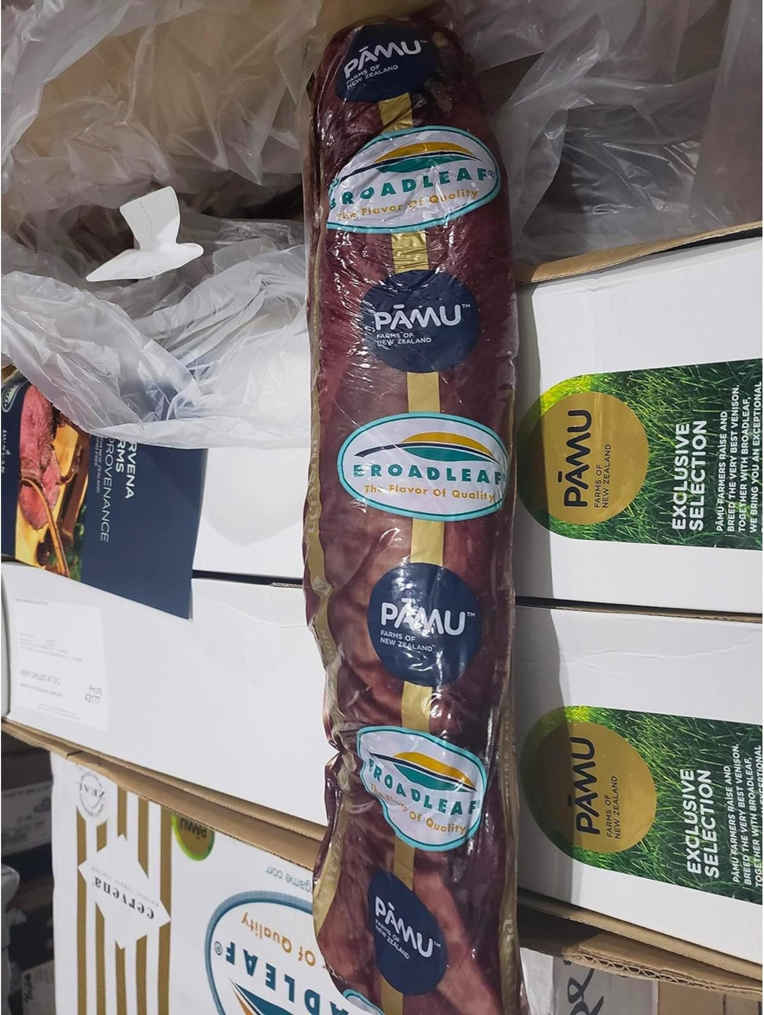Today Gourmet Foods of NC - Cervena Venison Tenderloin - 2 pieces each .75 lbs (~1.5 lbs total)