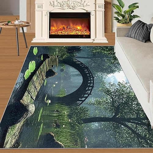 Miniatura 54 de Alfombras deportivas geniales para dormitorio, alfombra de área de automóvil deportivo para sala de estar, alfombra antideslizante para interiores,