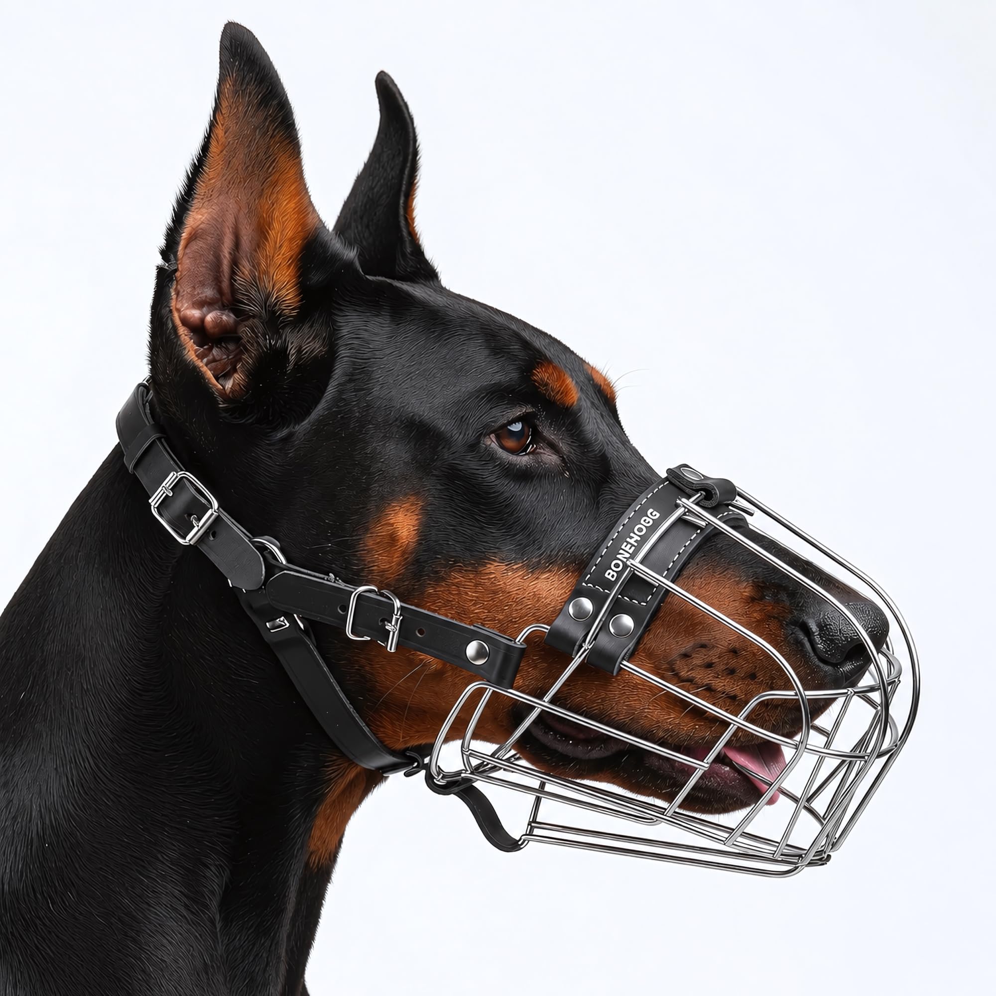 Amazon | (L) - BronzeDog Wire Basket Dog Muzzle German Shepherd