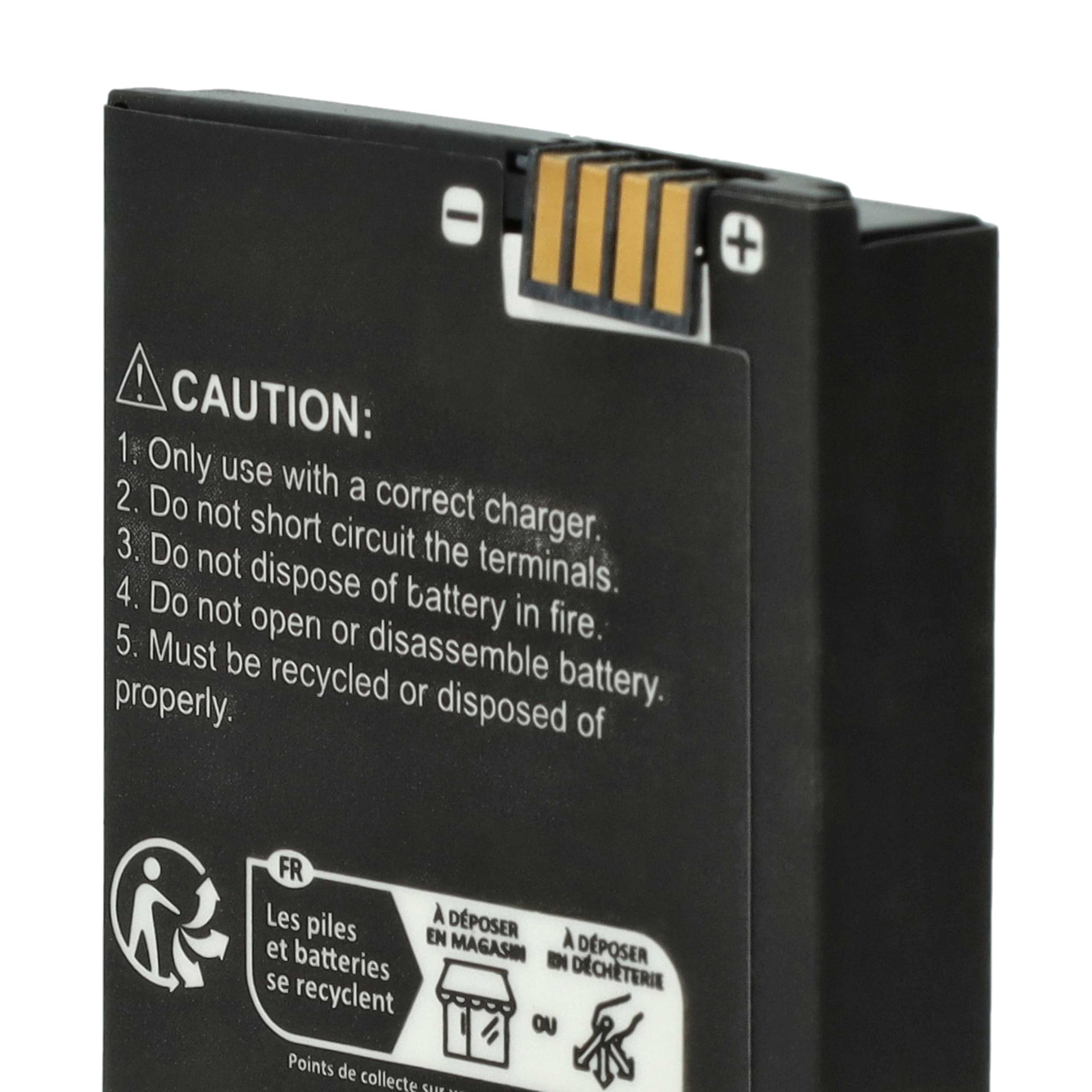 10x akumulator zamienny do Motorola PMNN4468A, PMNN4468B, PMNN4578A, PMNN4468B do krótkofalówki, Walkie Talkie (2000 mAh, 3,7 V, litowo-polimerowy)