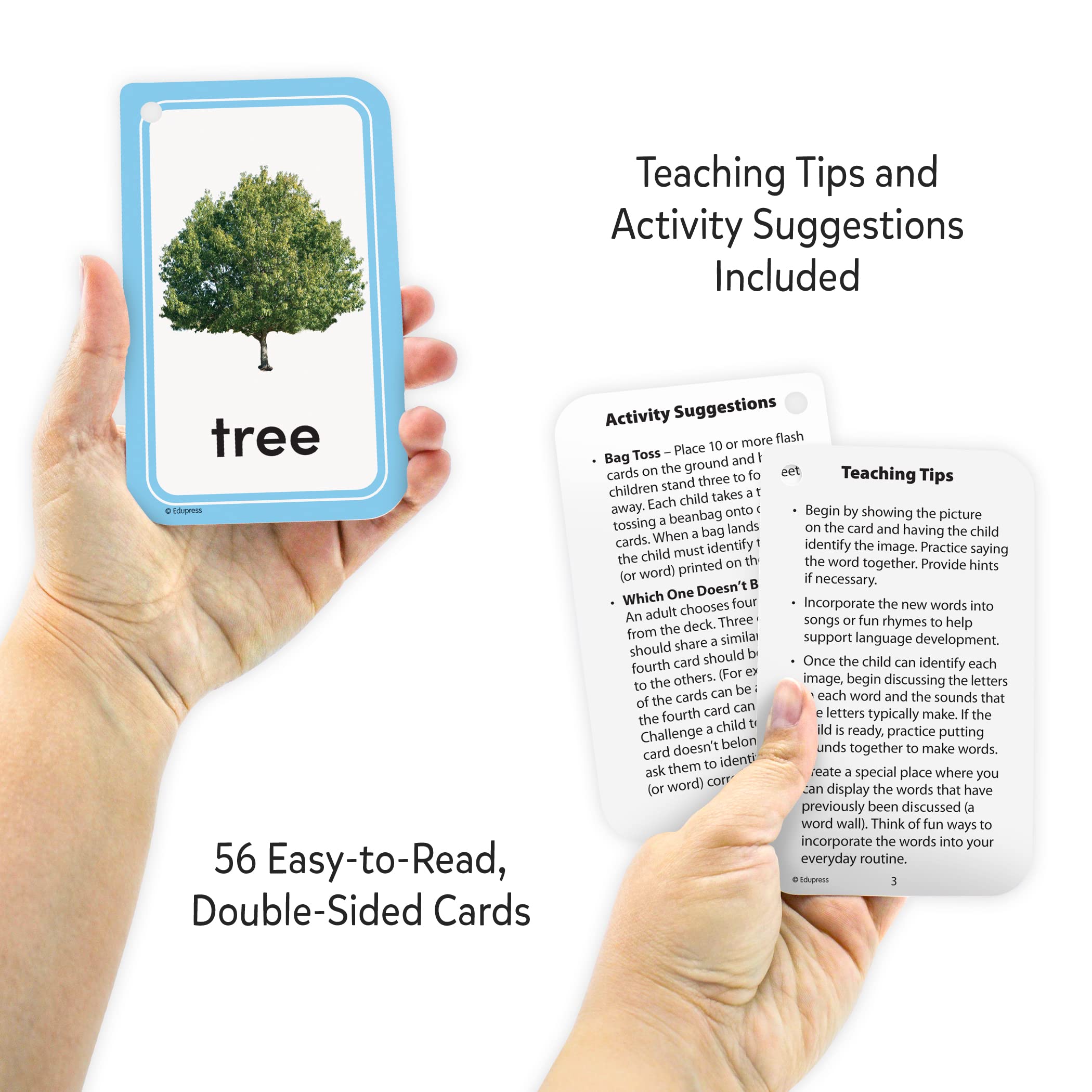 Early Learning Flash Cards First Words Flash Cards - Teacher Created ...