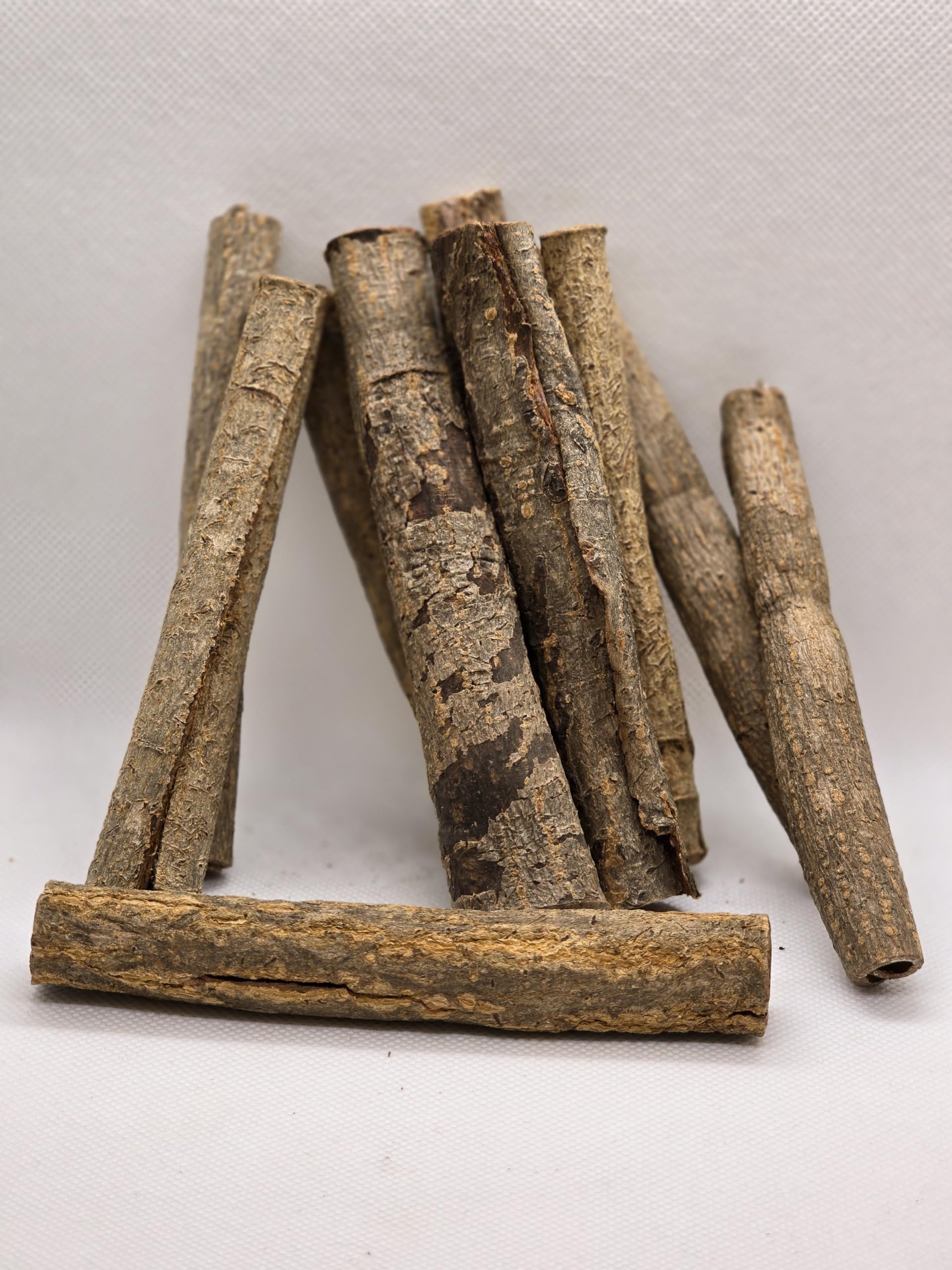 Shrimpland Almond bark tube | 5pcs - Shrimp Leaves, Supplementary food for freshwater shrimp — image 1