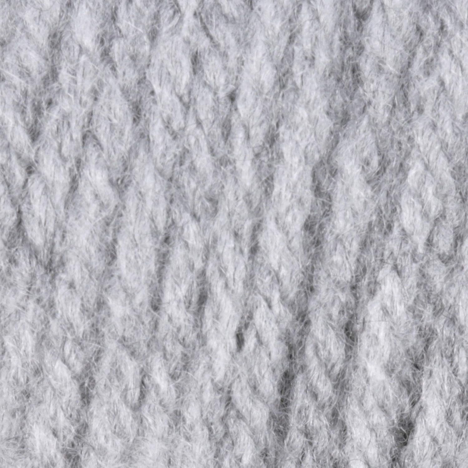 Caron One Pound Yarn - 2 Pack with Pattern Cards in Color (Soft Grey Mix)