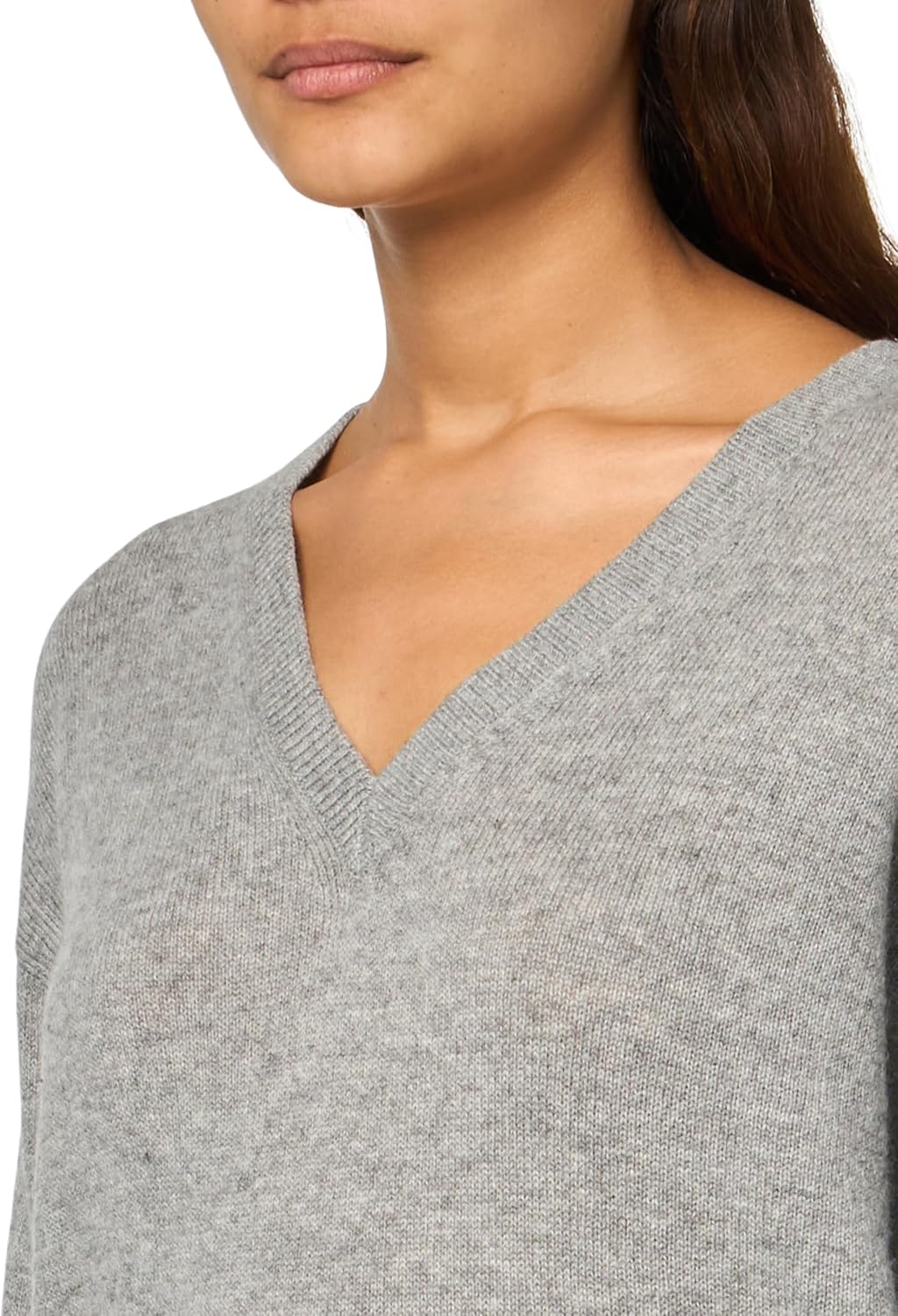 Theory Women's Long Sleeve V-Neck Cashmere Pullover Sweater - Image 3
