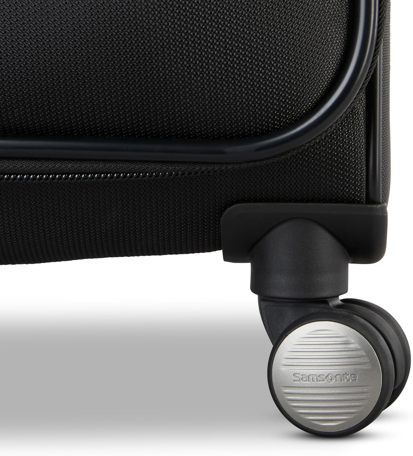 Samsonite Ascella 4 Large Checked Suitcase - Black - Image 5