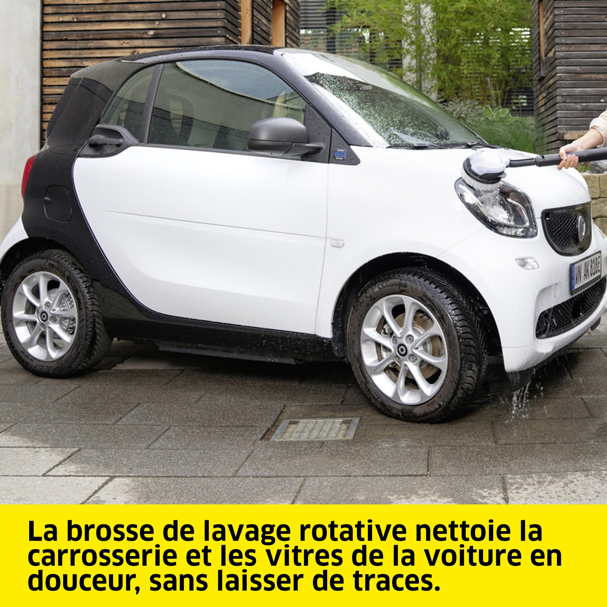 Kärcher Nettoyeur Haute Pression K 5 Classic Car & Home, Pression : 145 bar, Débit : 500L/h, Surface : 40m²/h, Filtre à Eau, Poids : 5.6kg, Pistolet Haute Pression, Rotabuse, Lance VP, Kits Car & Home
