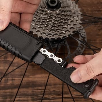 cyclists Cassette Removal Tool Set - 2 in 1 Chain Whip & Lockring Tool - Bicycle Tools Compatibility with Shimano HG SRAM 7 8 9 10 11 12 13 Speed Cassettes