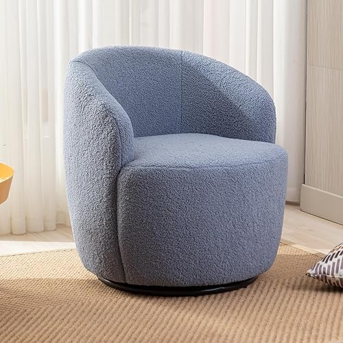 Silla giratoria de 360 grados con forma de cubo, sillón circular con cojín, sillón moderno de ocio, adecuado para guardería, sala de estar, hotel,