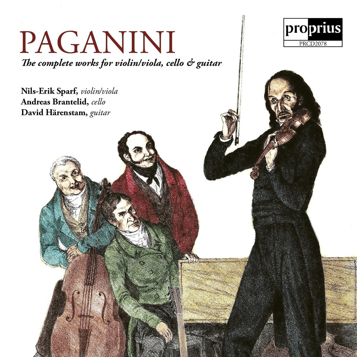 PAGANINI:THE COMPLETE WORKS FOR VIOLIN/VIOLA, CELLO & GUITAR