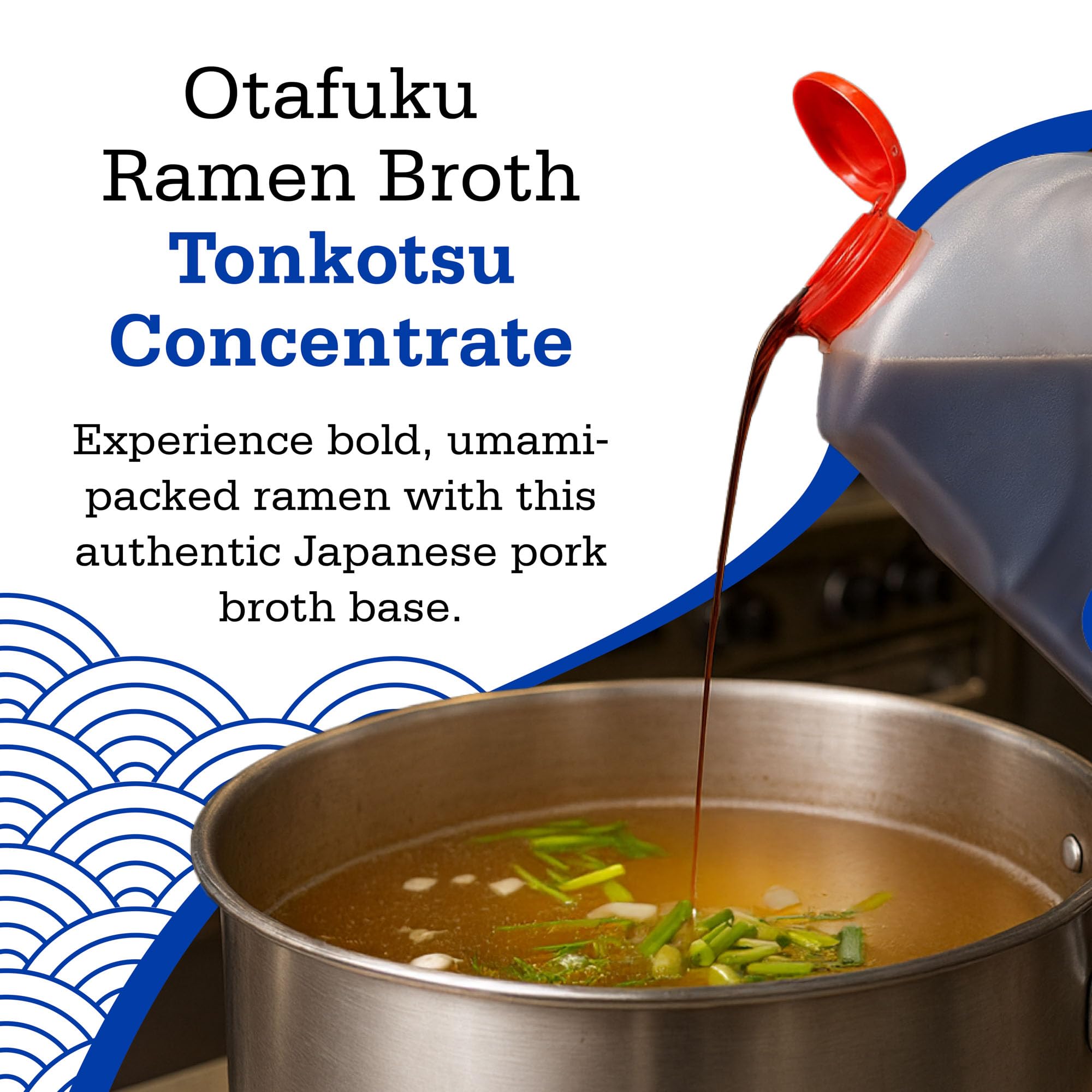 Otafuku Tonkotsu Ramen Broth Concentrate - Authentic Japanese Pork Bone Soup Base for Noodles, and Food Service Use - Restaurant-Quality Umami Taste, 69.1 oz (Pack of 1)