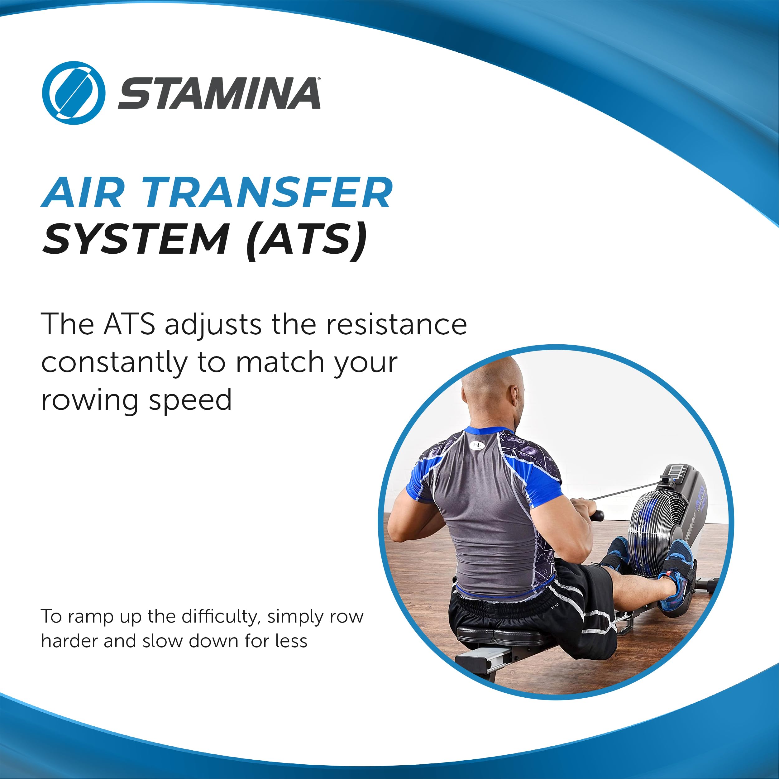 Stamina ATS Air Rower Air Transfer System