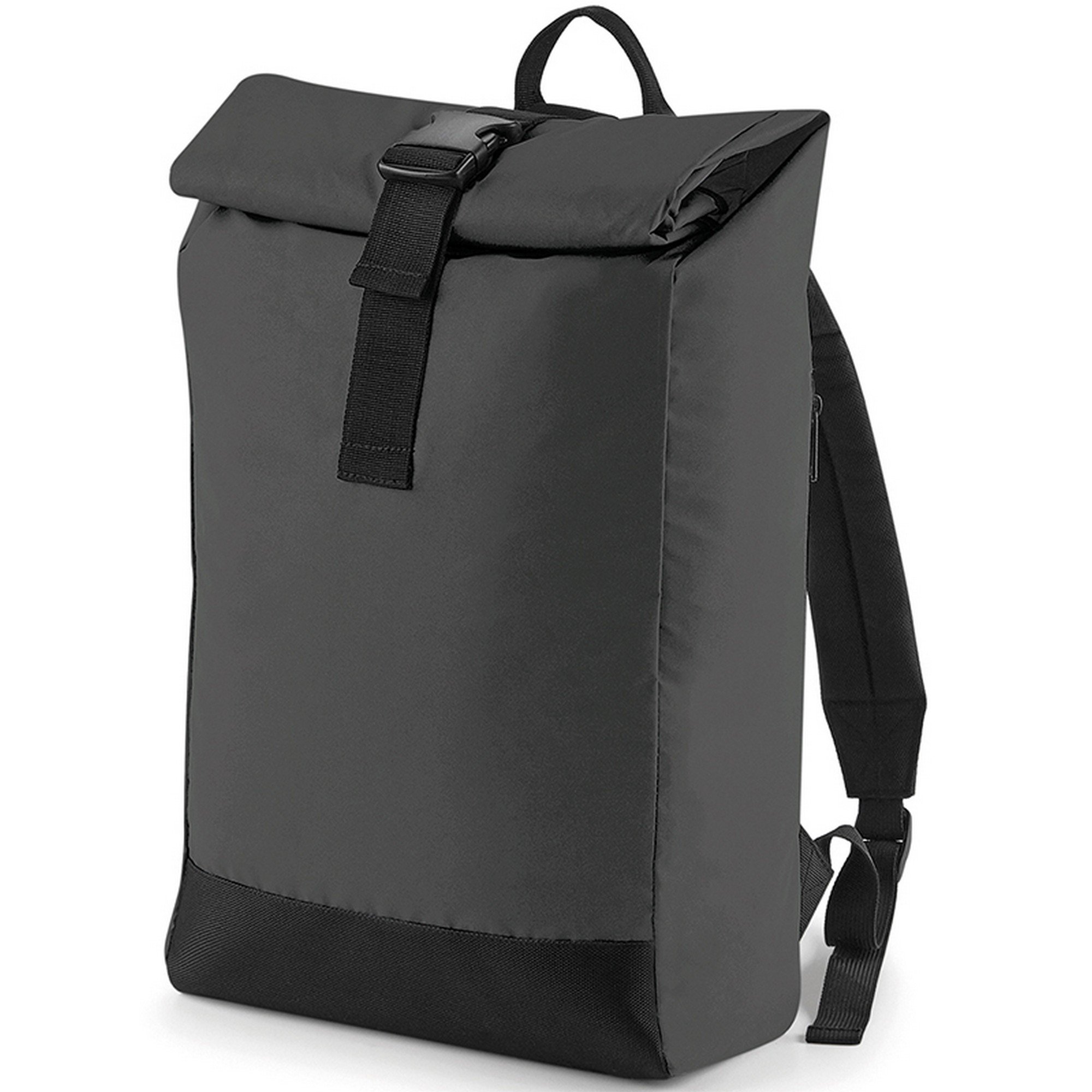 BagBase BG138 Reflective Roll-Top Backpack