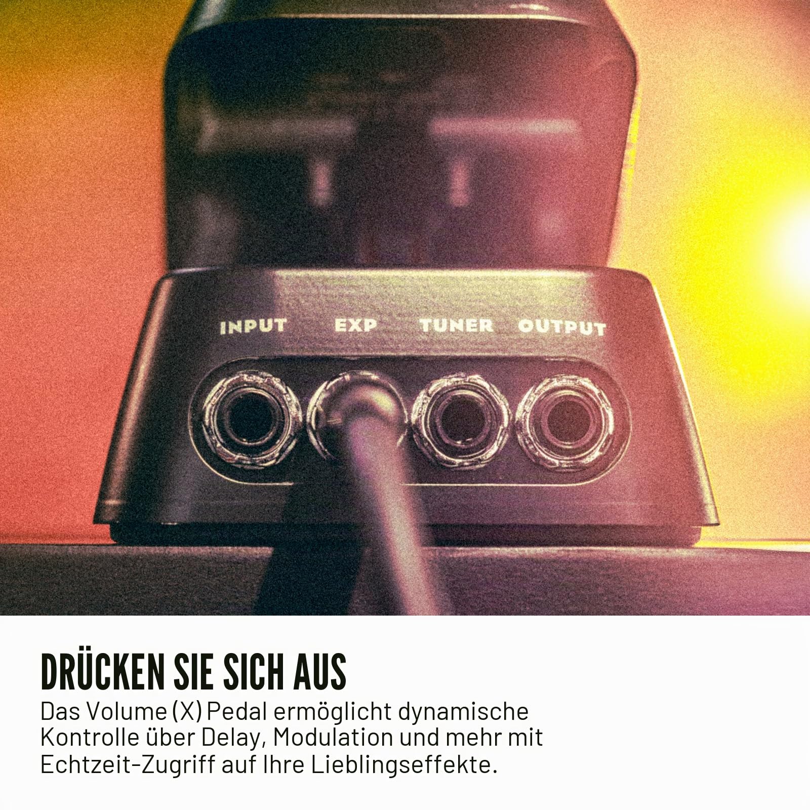 JIM DUNLOP - DVP4 - Pedal Volume (X) Mini volume/expression