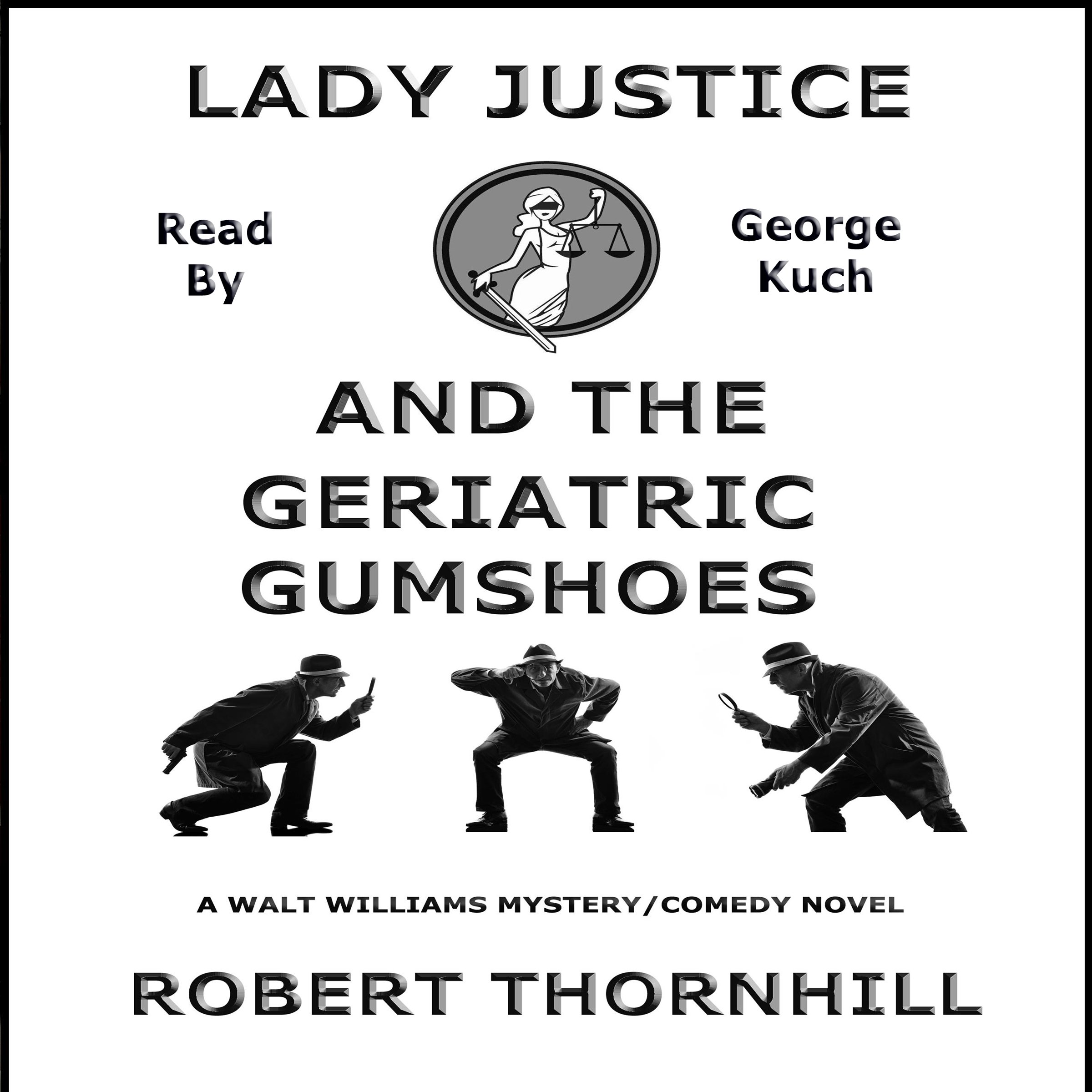 Cover art for Lady Justice and the Geriatric Gumshoes