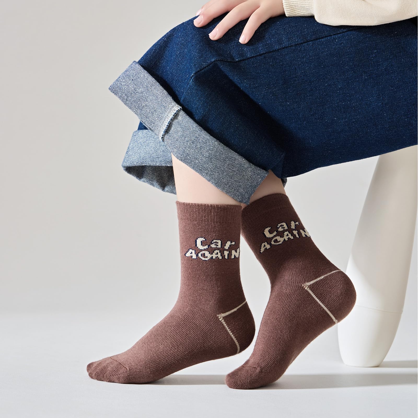 10er Set Lustige Cartoon-Kindersocken aus Baumwolle - Unisex Baby & Kleinkinder Socken für Jungen und Mädchen, Atmungsaktiv Jahreszeitübergreifend mit Comic-Motiven