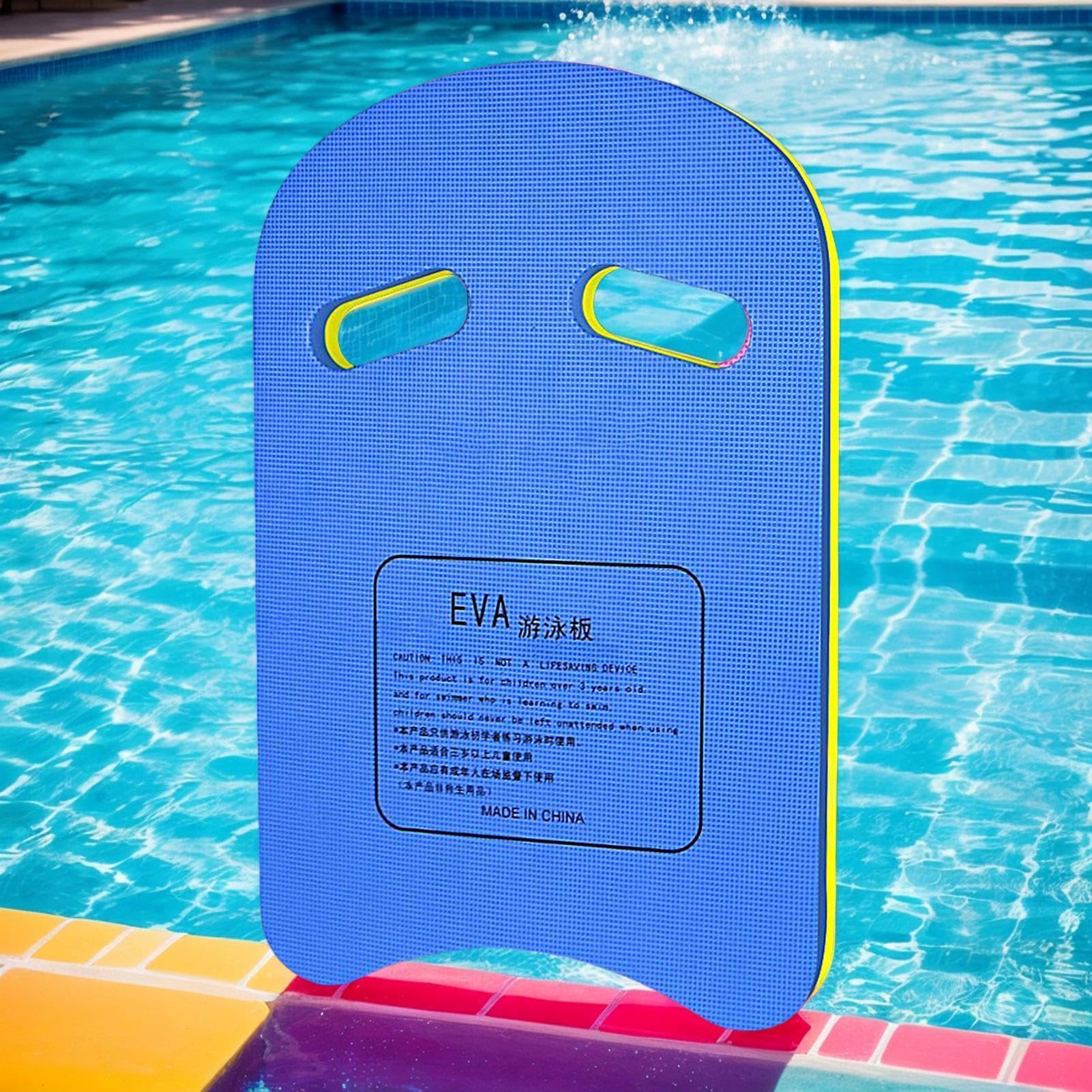 Planche De Natation Pullbuoy EVA – 23x12,5x8 Cm, Bleu, Pour Entraînement Jambes/hanches, Adultes/enfants