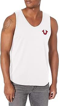 トップス True Religion twill single needle vest TRUE RELIGION