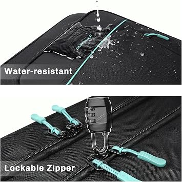 AUROTIER DJ Controller Bag for DDJ-FLX4/DDJ 200/DDJ 400/DDJ REV1, Padded DJ Backpack with Multi-pocket for 17 Inch Laptop, Cables, DJ Carrying Mixer Case with Adjustable Strap for DJ Equipment