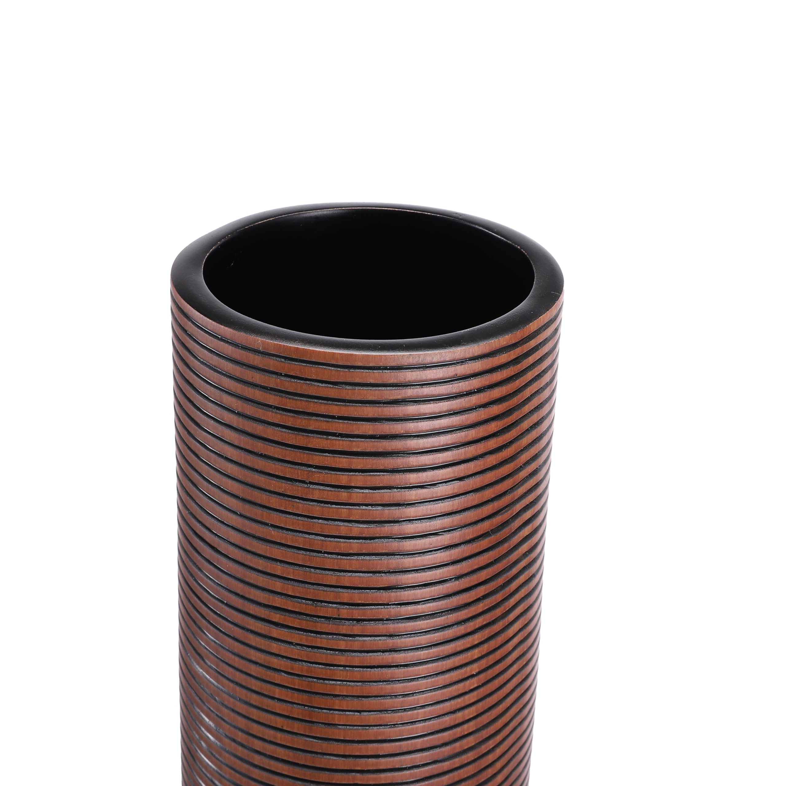 Leewadee Grande Vaso da Terra 65 cm - Alto Poliresina per Erbe della Pampa, Fiori Secchi & Freschi