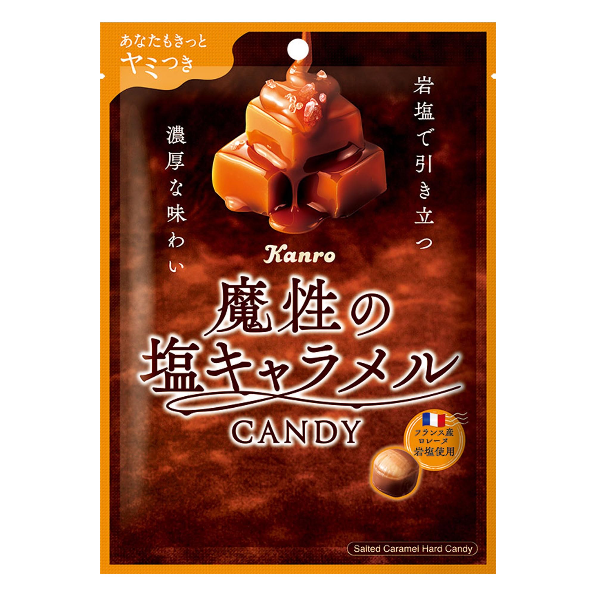 カンロ 魔性の塩キャラメルキャンディ 65g×6個