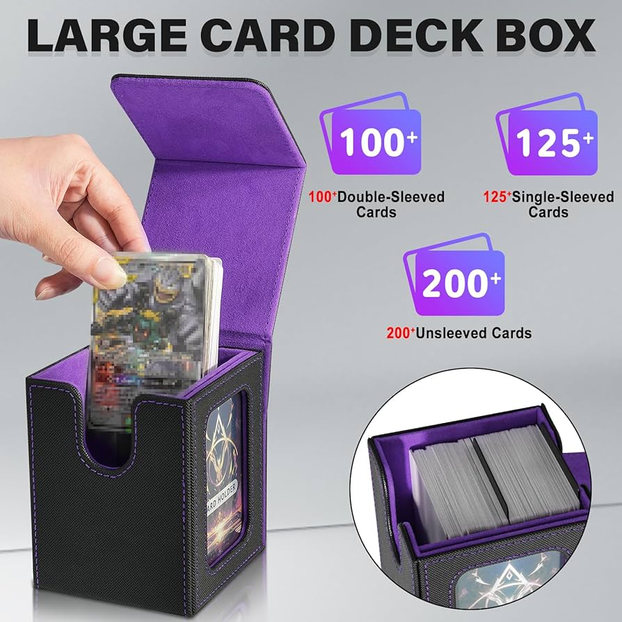 MTG 空BOX x 2, 空パック x 12, 空スターターBOX x 3 Amazon.com: Jaffzora Card Deck Box for MTG Commander