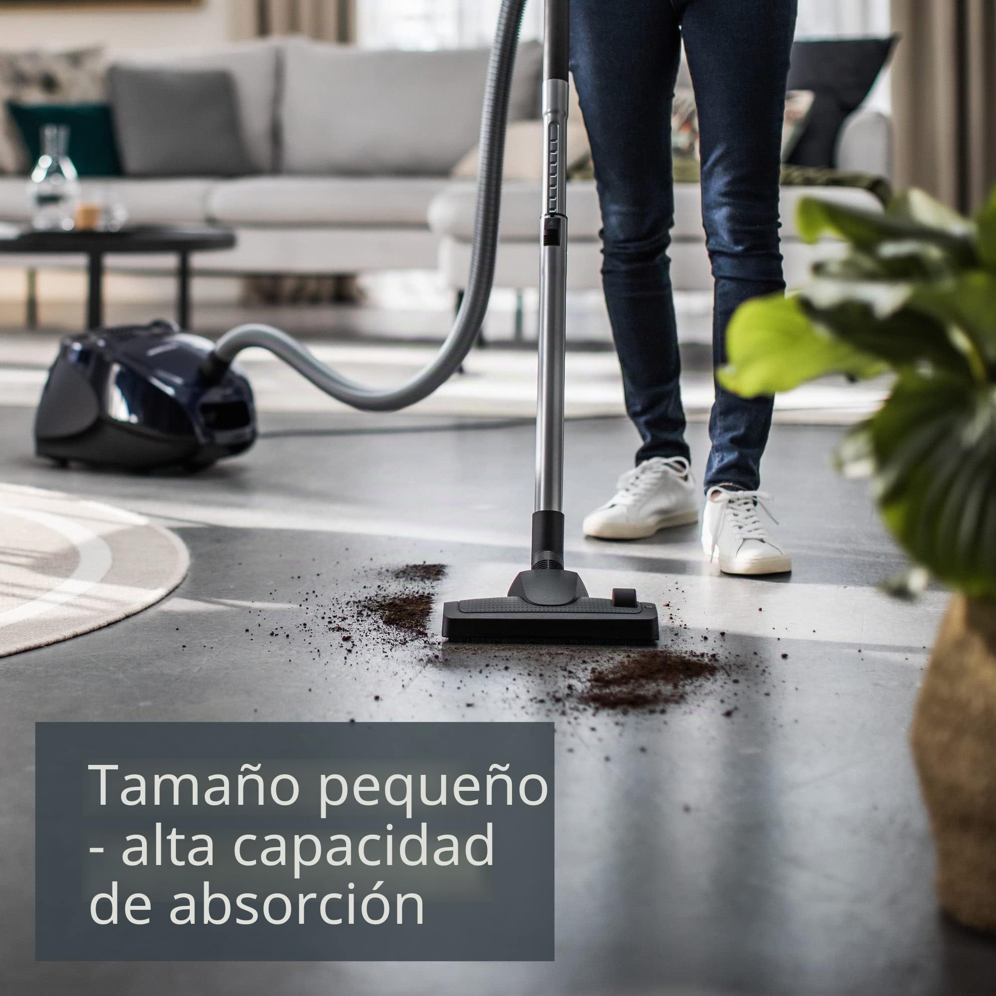 Siemens VS06B1110 - Aspiradora (700 W, B, 34 kWh, 10 A, Aspiradora cilíndrica, Bolsa para el polvo)