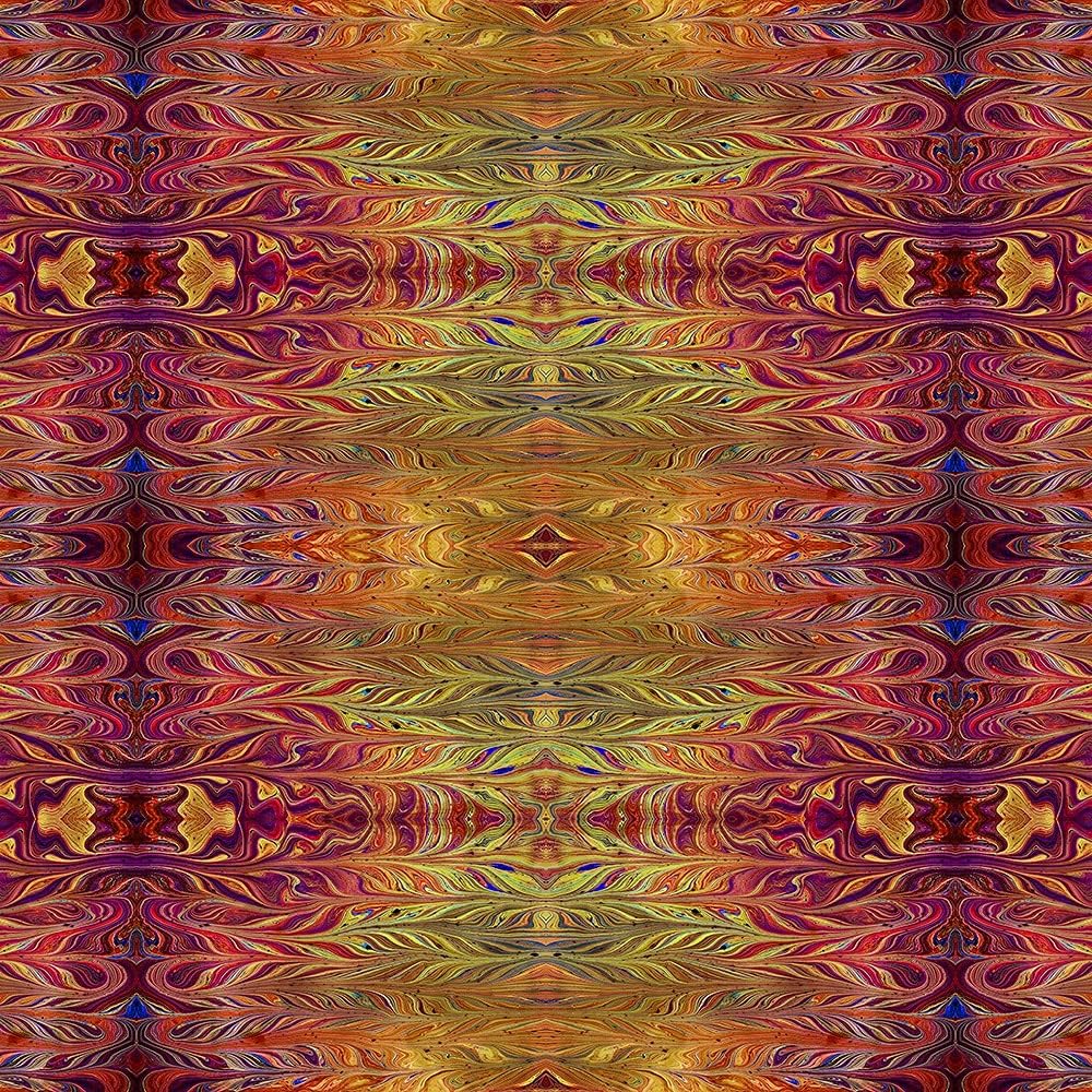 In The Beginning Fabrics Marble Essence Rialto Scarlet Silk