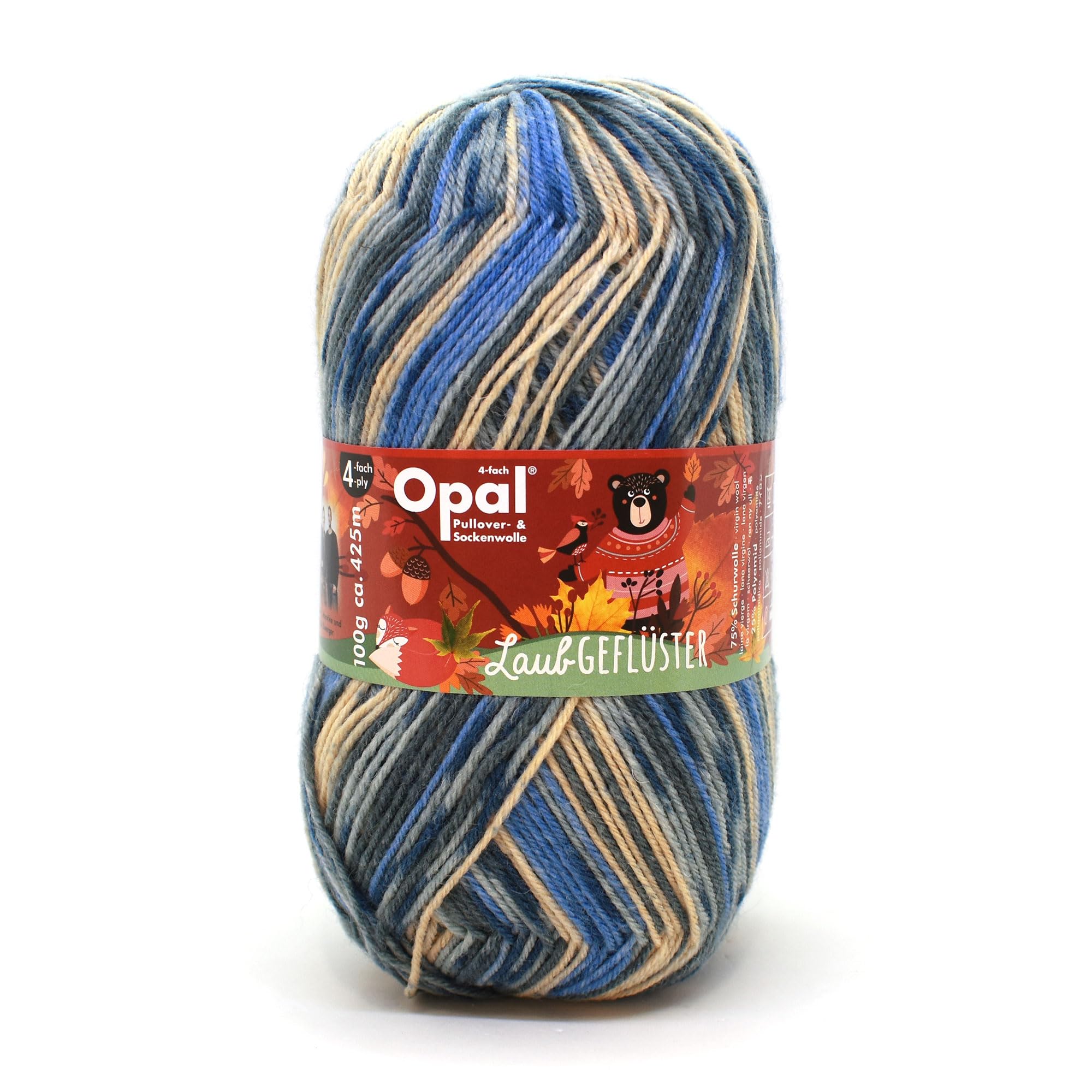 Amazon | オパール(OPAL) ソックヤーン 毛糸 『ラウクフルスター