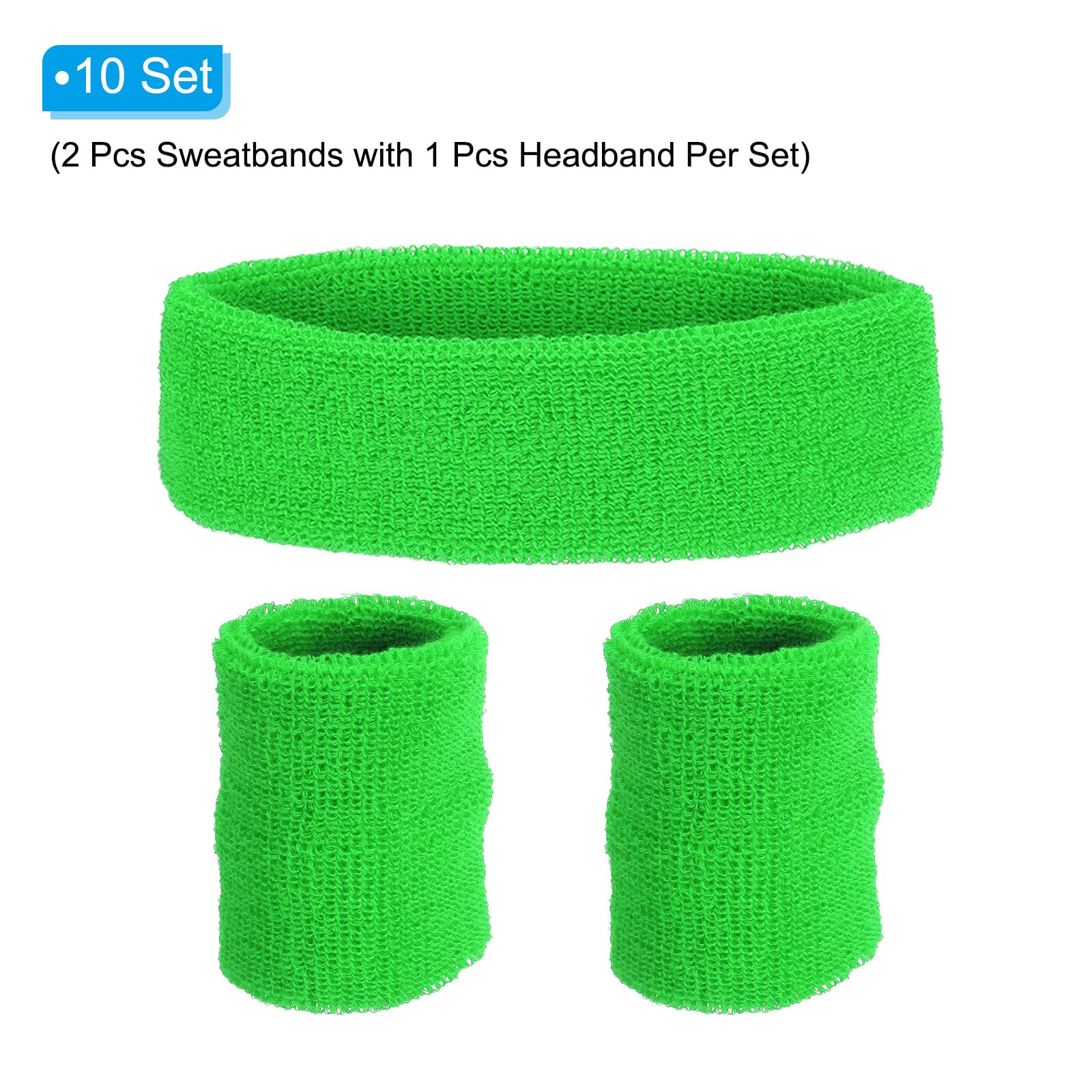 PATIKIL Sweatbands Headband Wristband - Image 3