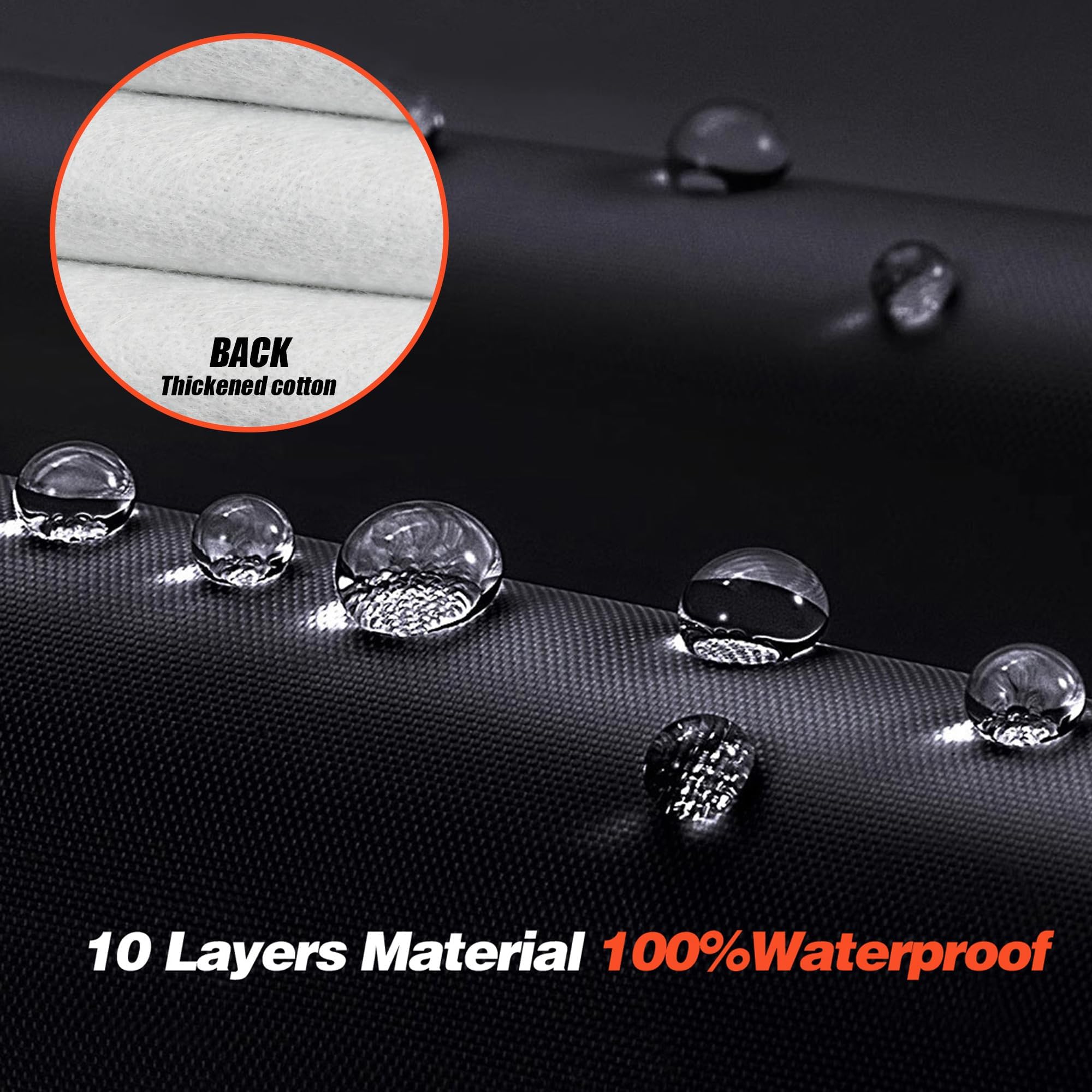 Car Cover Waterproof All Weather Full Exterior Sedan Cover Universal Fit Lexus ES350 Model S Toyota Avalon Chevy — view 2