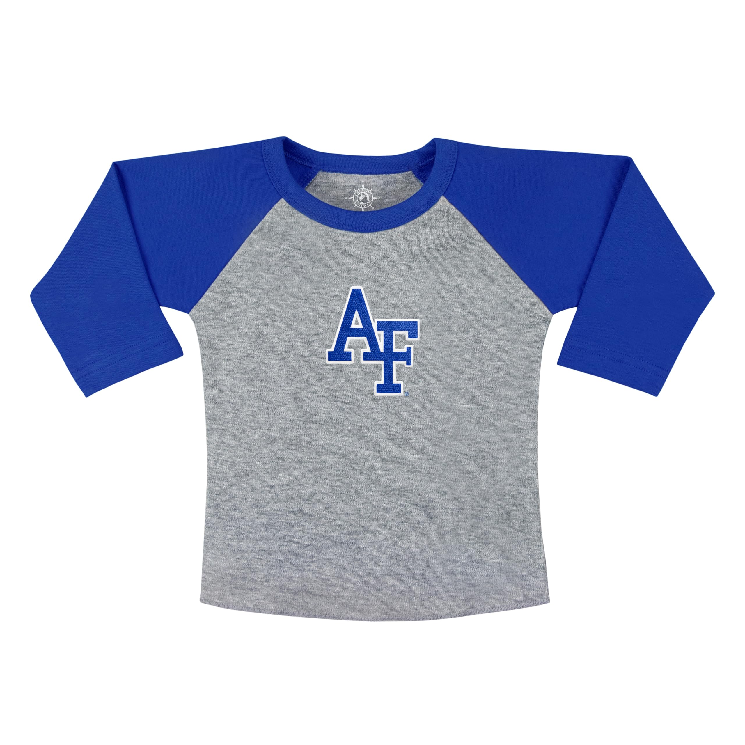 College Baby NCAA Infant and Toddler Baseball Shirt Raglan 3/4 Length Sleeve