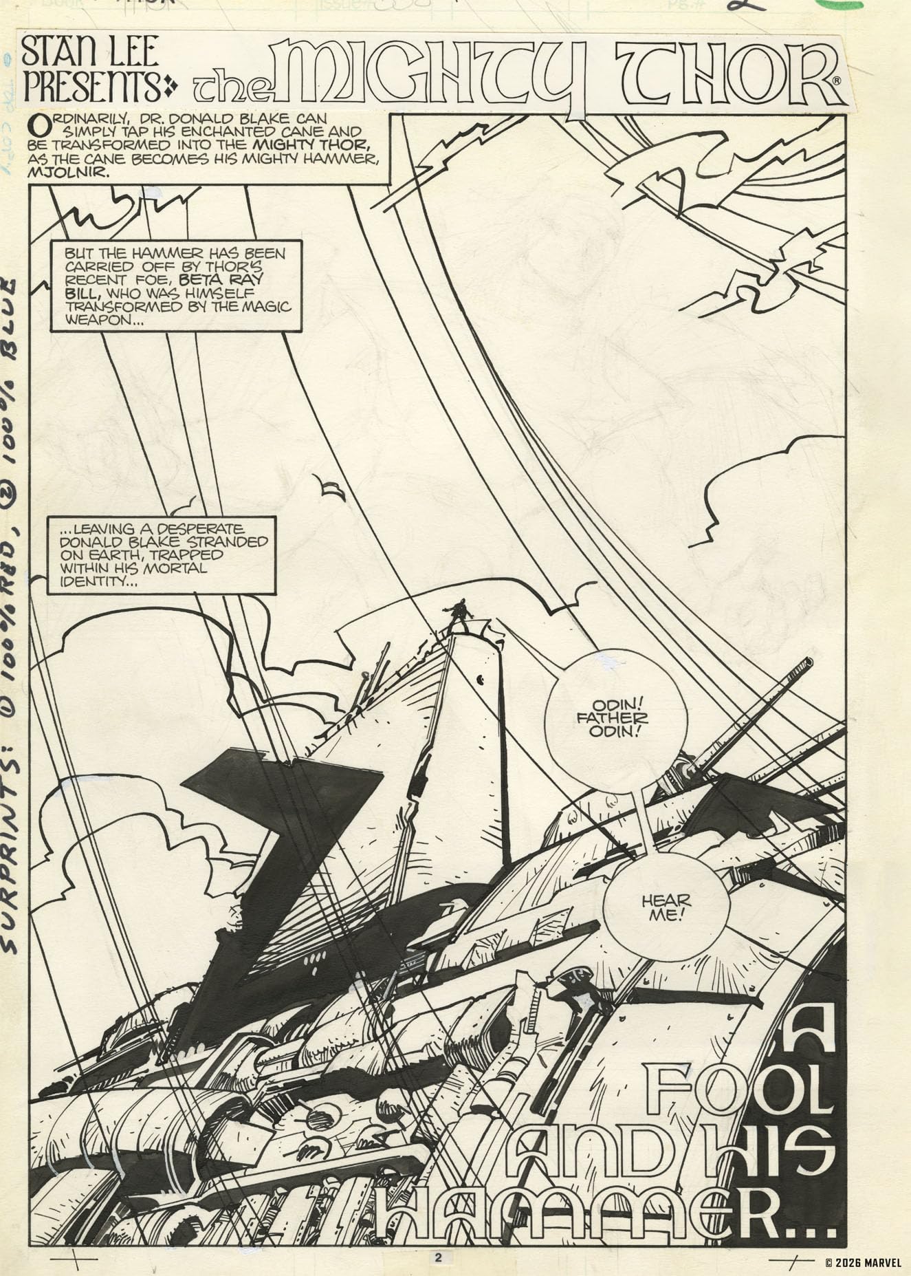The Art of The Mighty Thor