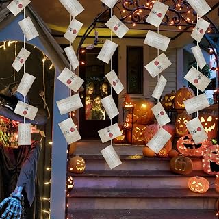 2 Pack Floating Wizards Acceptance Letter Banners, Halloween Party Decorations, Halloween Banner, Party Decorations, 20 PCS Floating Letters