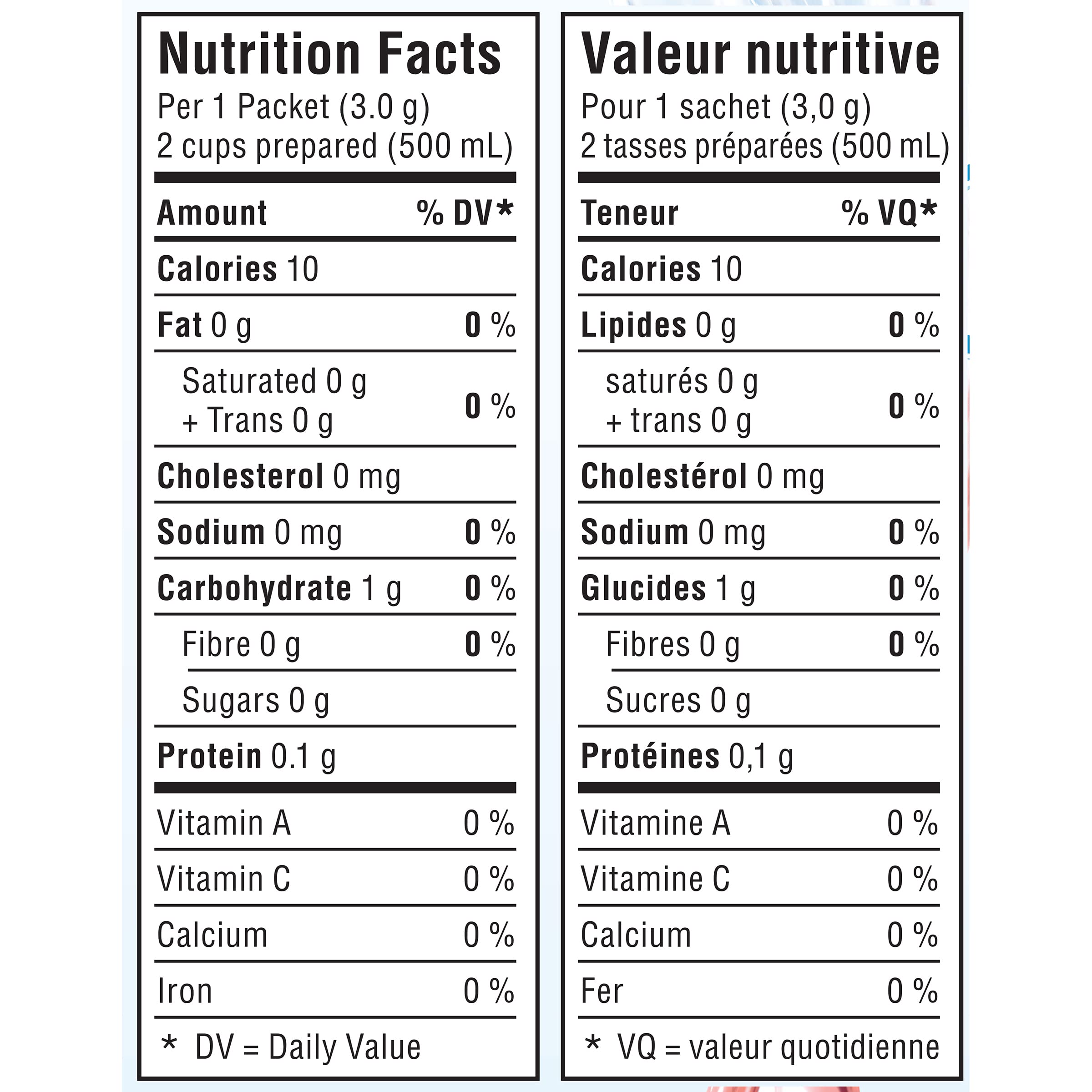 Crystal Light Singles Strawberry Kiwi Drink Mix, 10 Packets per Box, 3 g each - 2