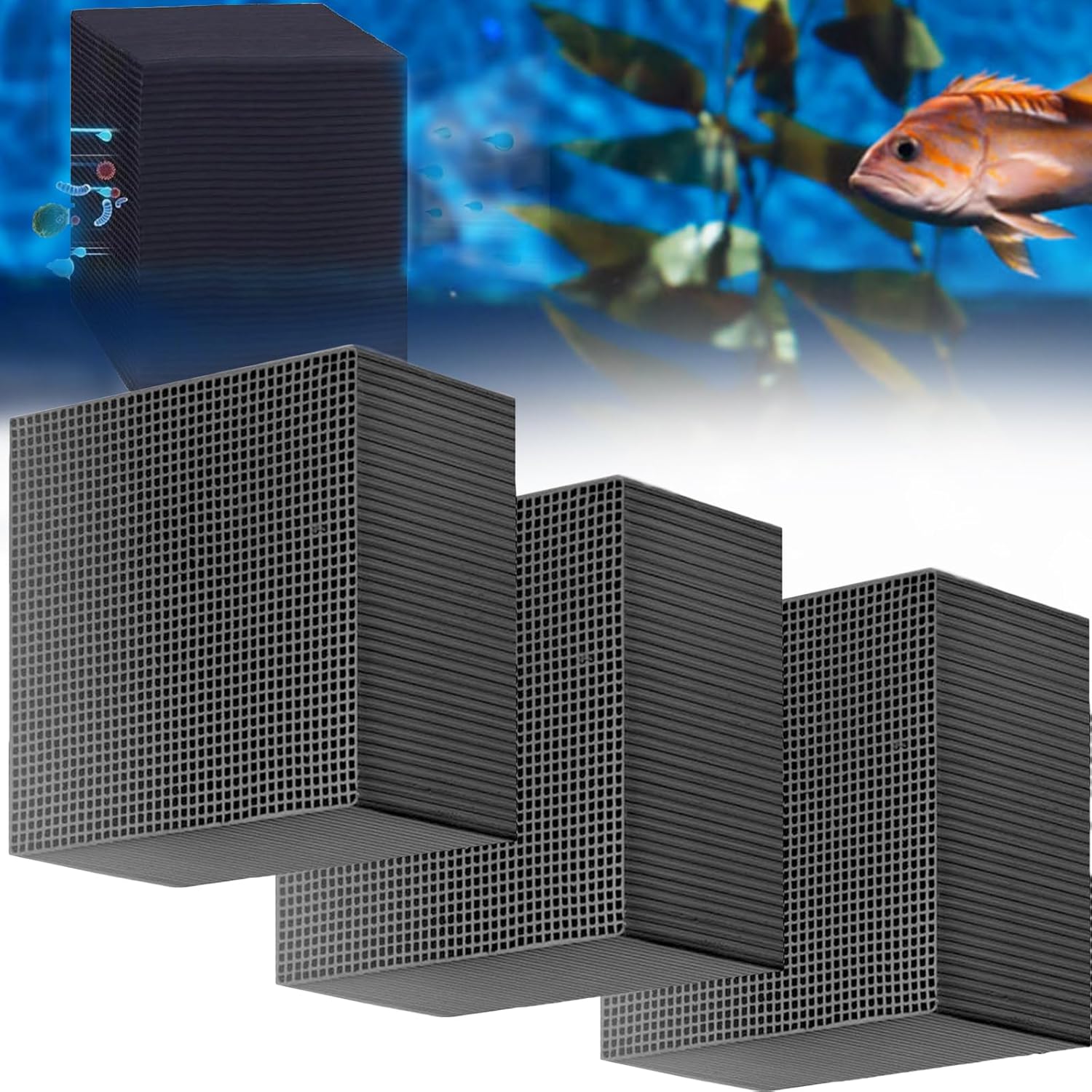 Omexry Water Trough Purifier Cube EcoAquarium Filter