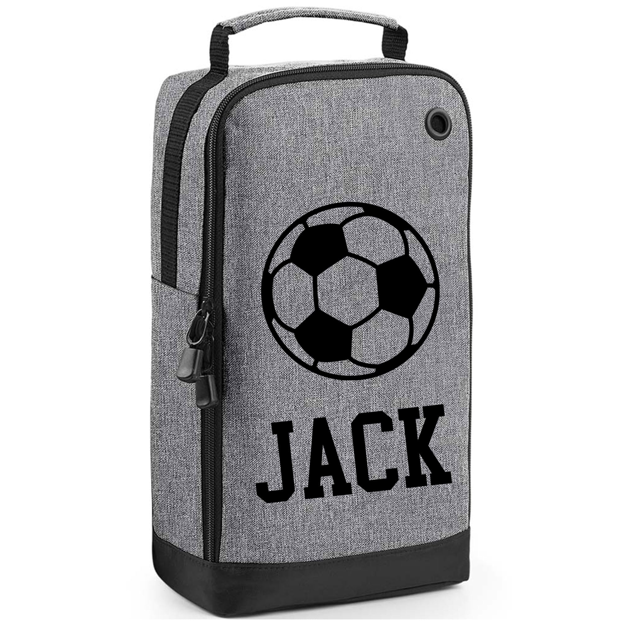 Personalized Grey Ball Design Boot and Shoe Sports Bag - Gift