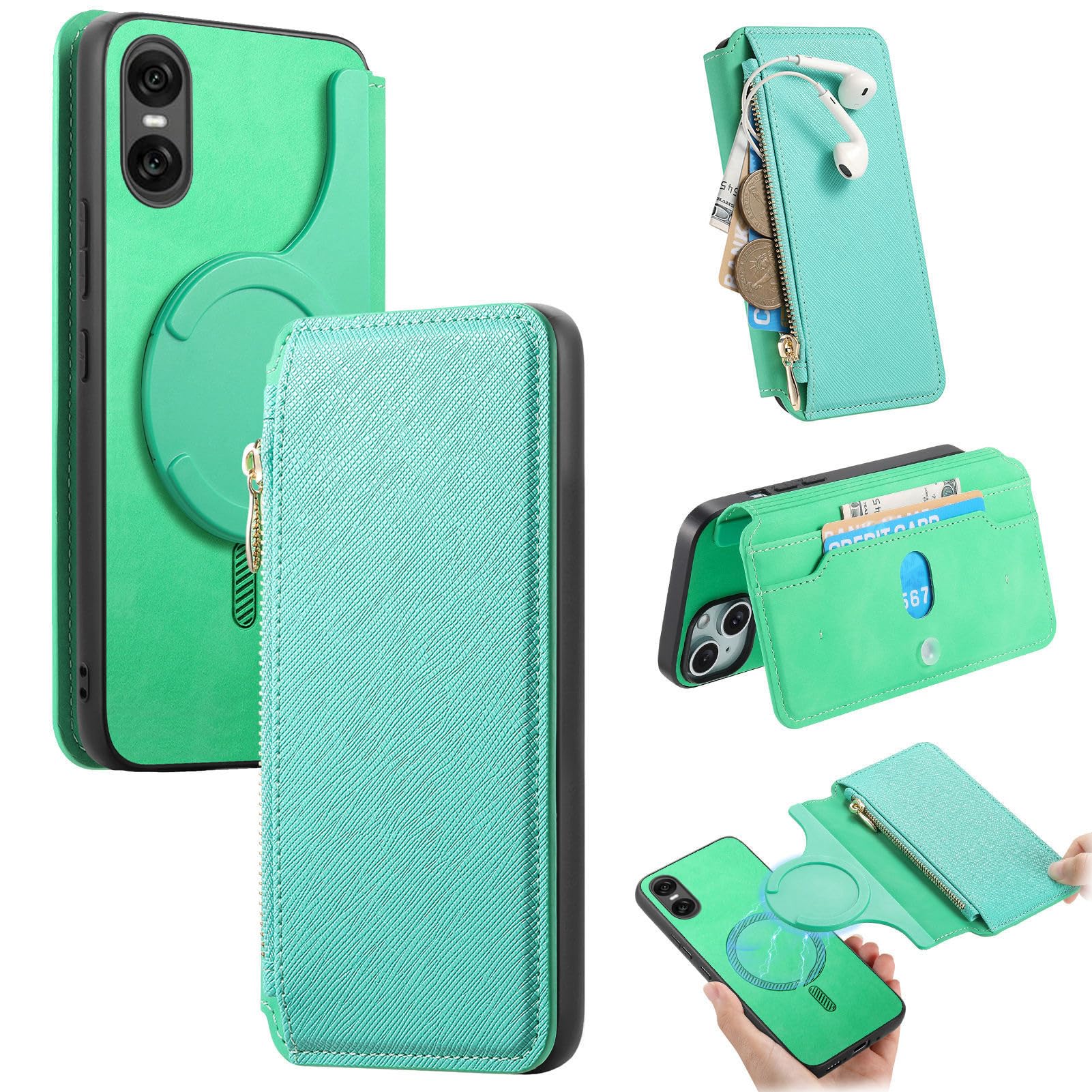 手帳型けいたいケース Amazon.co.jp: magsafe対応ケース xperia 10vi ケース 手帳型 磁気