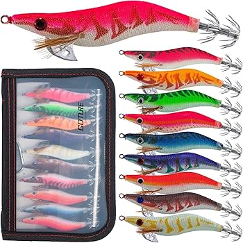 Amazon | Goture エギ エギング ルアー 10本 セット ラトル内臓 夜光