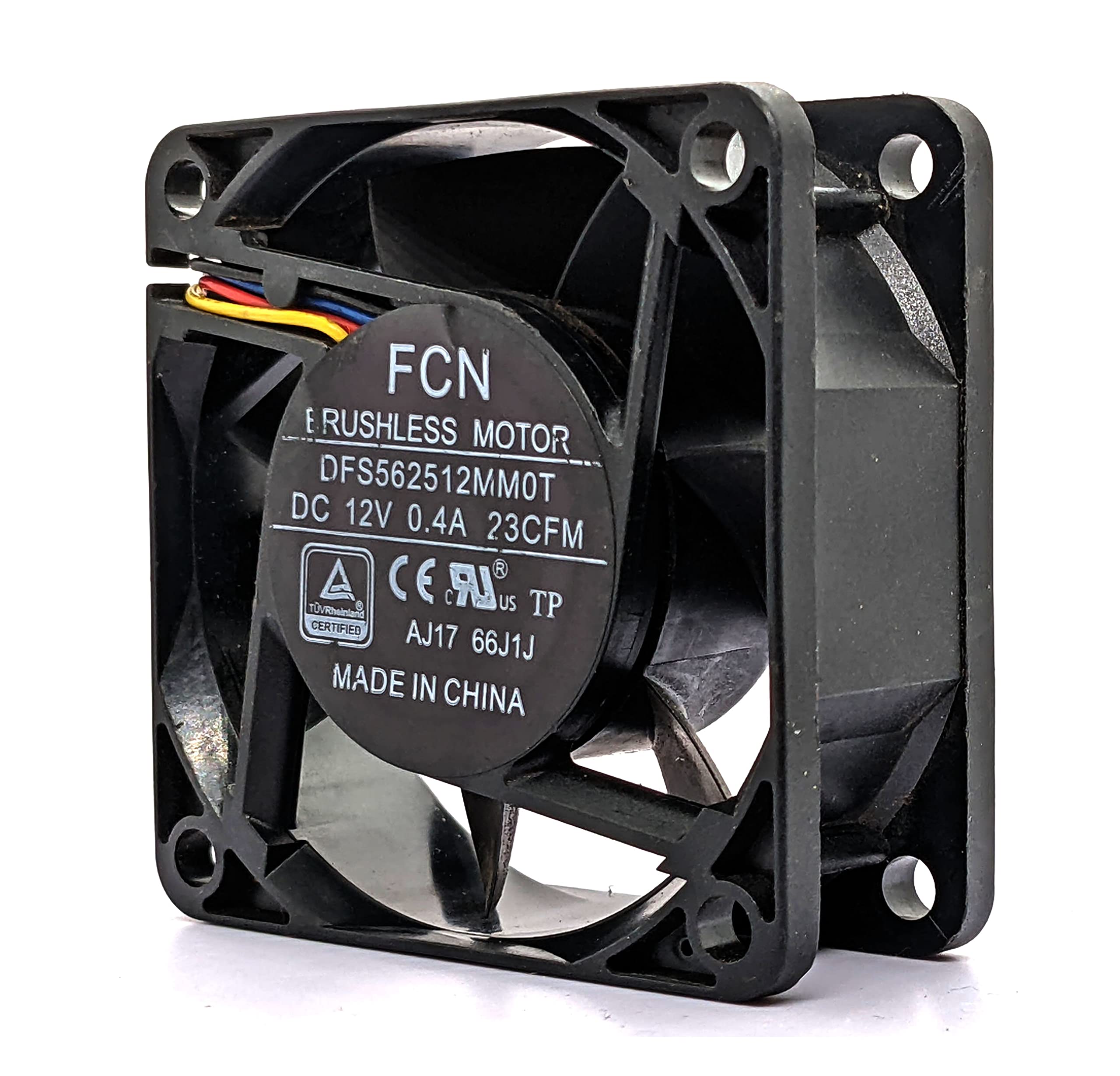 See full amazon price history chart for PGSA2Z 60x60x25mm DC 12V AM0T Cooling Fan 4-Wire with PWM, Pressure-optimised, Very quiet motor, Computer- Black | FCN DFS562512MM0T | 0.4AMP | PGSA2Z 60x60x25mm DC 12V AM0T Cooling Fan 4-Wire with PWM, Pressure-optimised, Very quiet motor, Computer- Black | FCN DFS562512MM0T | 0.4AMP | (B09PK6XQ5W) Amazon Price History, Amazon Price Tracker