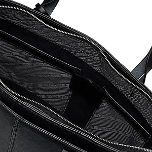 Amazon | [オファーマン] トートバッグ 日本製 本革 B4収納可能 メンズ