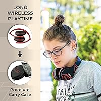 Vista 4 de PowerLocus Bluetooth Over-Ear Headphones, Wireless Stereo Foldable Headphones Wireless and Wired Headsets with Built-in Mic, Micro SD/TF, FM for