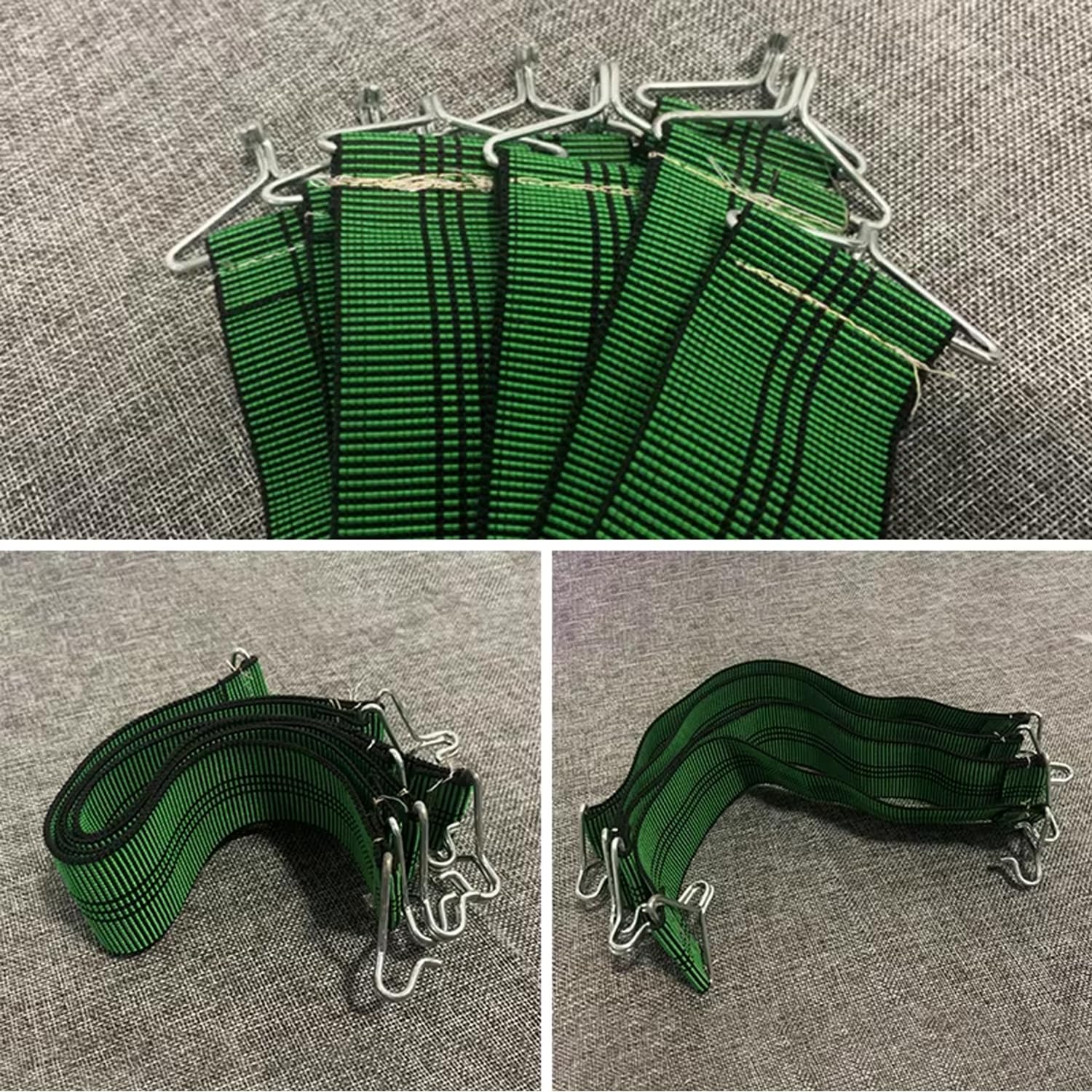 Paquete de 5 sillas de gravedad cero con banda elástica que no se hunde, correa de refuerzo de asiento de apriete para silla de gravedad cero, silla reclinable plegable, para patio, silla de 4