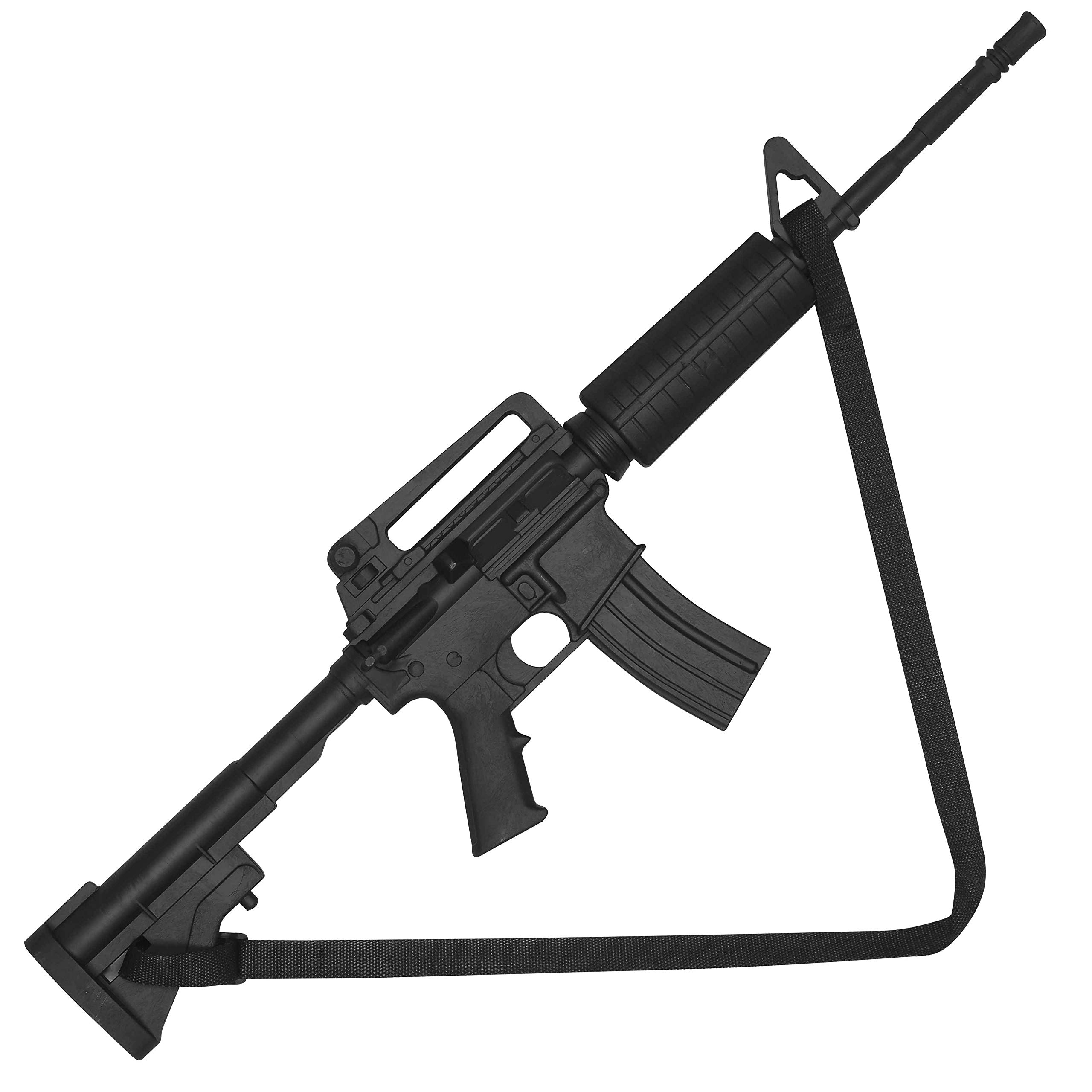 Malino M4 Carbine Training Gun Unbreakable Plastic Fake Gun Martial Art Self Defence Training Plastic Gun Big Gun